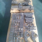 Custom CNC machined 1.2379 tool steel components manufactured for screw production machine maintenance