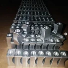 Precision CNC machined AW6060 aluminum parts manufactured in small series production