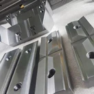 Precision 3D CNC milled 16MnCr5 steel component with complex freeform geometry