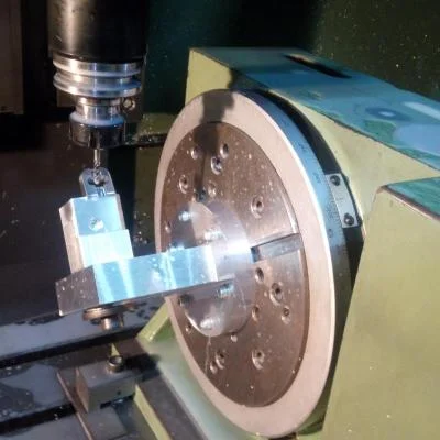 AW5083 Aluminiumbauteil gefertigt mit 4-Achs Indexbearbeitung und High Speed Milling Technologie